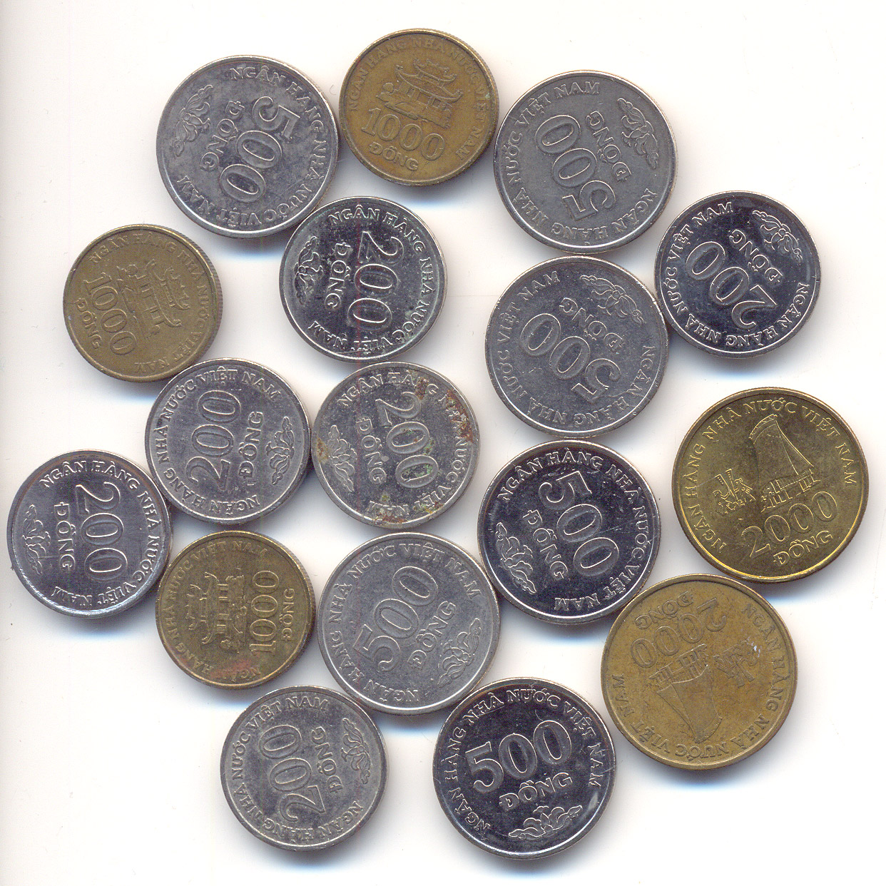 монеты вьетнама